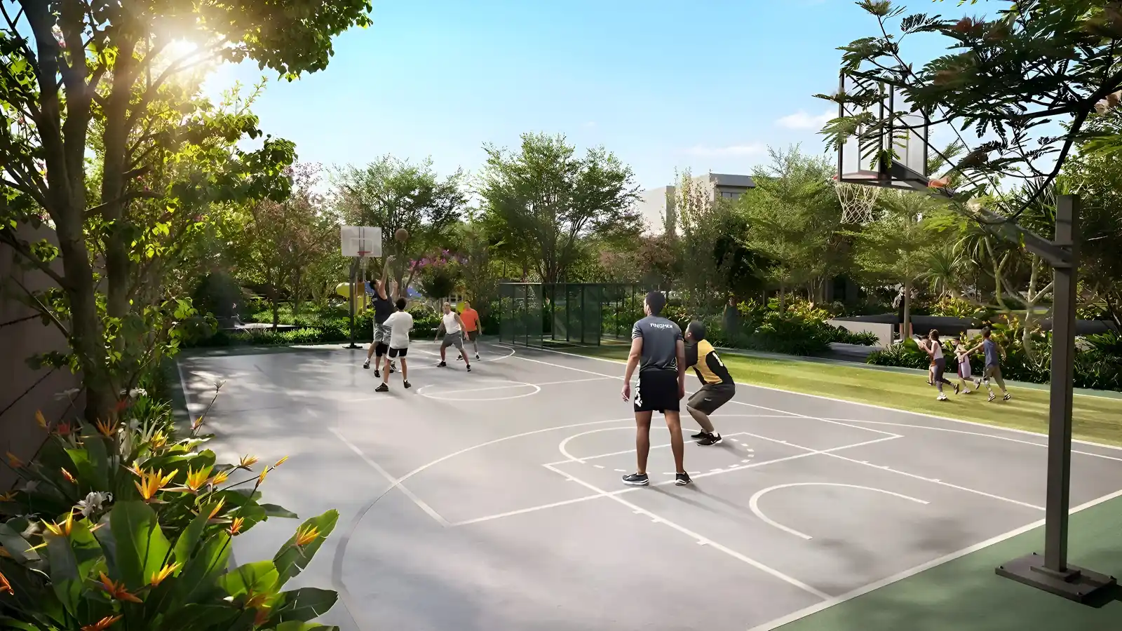 Between The Greens New - Basket Ball Court